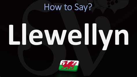 Worth &163;5,000, it goes to the best work of. . Pronunciation of llewellyn